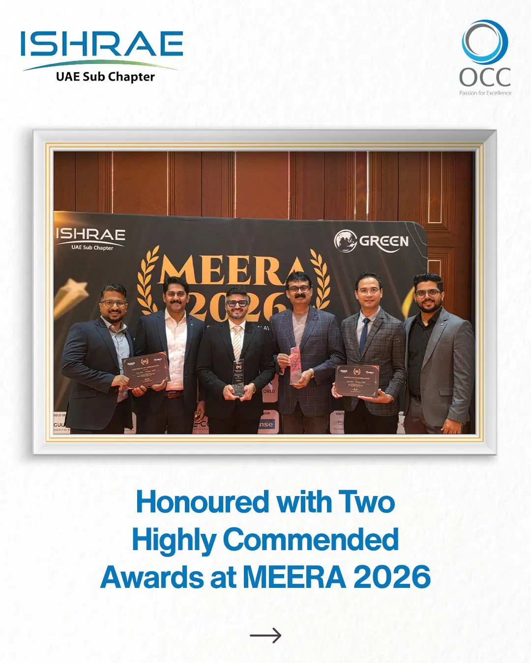 ISHRAE – MEERA Awards: Manufacturer of the Year and Retrofit Project of the year